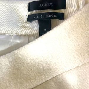 100% Wool pencil skirt